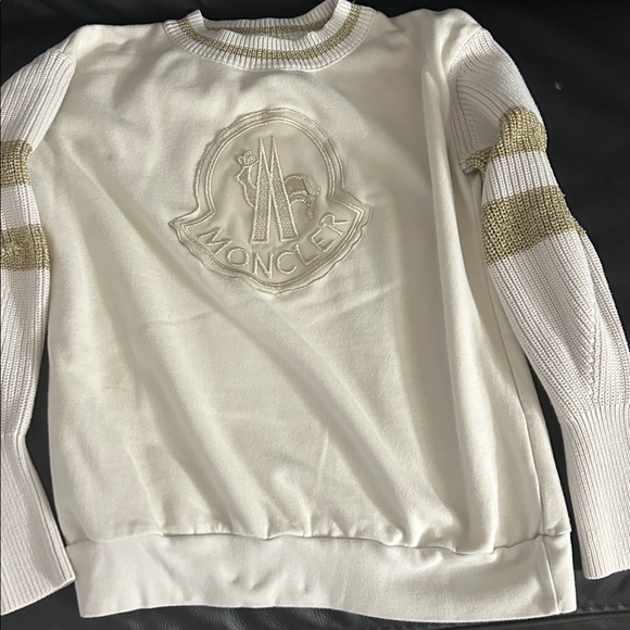 Moncler Cream and Gold Knit Sweater - Picture 11 of 11